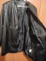 НОВО ЧЕРНО КОЖЕНО ЯКЕ С КРОЙКА НА САКО И СЕ ЗАКОПЧАВА С ЕДНО КОПЧЕ, снимка 4