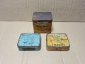 Комплект 3 Броя Стари Немски Метални Кутийки. , снимка 1