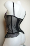 Okay 75B размер корсет в енимал принт и черен тюл, снимка 6