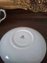 Винтидж голяма чаша с чинийка, снимка 5