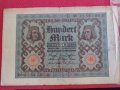 Райх банкнота 100 марки 1920г. Германия уникат за колекционери 28294, снимка 5