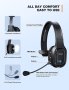 TECKNET Trucker Bluetooth слушалка с шумопотискане на микрофон,55H Hands Free, снимка 7