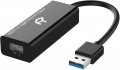 Rankie USB 3.0 LAN адаптер 10/100/1000 Mbps, USB to RJ45 Ethernet, снимка 1