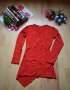 Червена туника, снимка 1 - Блузи с дълъг ръкав и пуловери - 9358863