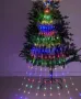 Инсталация за коледна елха,9 проводника, дистанционно управление, снимка 3
