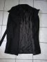 Черно палто от фин кашмир, размер М, снимка 4