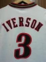 PHILADELPHIA SIXERS IVERSON CHAMPION NBA ОРИГИНАЛЕН ПОТНИК РАЗМЕР М , снимка 3