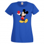 Дамска тениска Mickey Mouse Suzuki .Подарък,Изненада,, снимка 1 - Тениски - 36529393