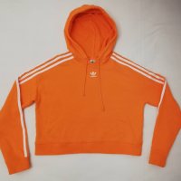 Adidas Originals Cropped Hoodie оригинално горнище S Адидас суичър, снимка 1 - Спортни екипи - 38447873