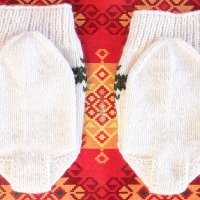 Плетени Чорапи ,,Канатица" с везана шевица!, снимка 8 - Други - 28525087