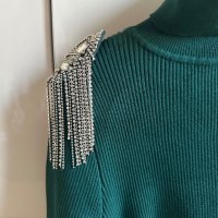Дамски пуловер, снимка 2 - Блузи с дълъг ръкав и пуловери - 43936276