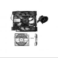 Вентилатор радиатор BMW 5 E39 перка управление Ем Комплект Дружба, снимка 2 - Части - 27218714
