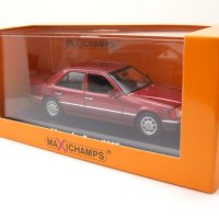 Mercedes-Benz 230E W124 от 1991 - мащаб 1:43 на Maxichanps моделът е нов в PVC дисплей-кейс, снимка 9 - Колекции - 43516230