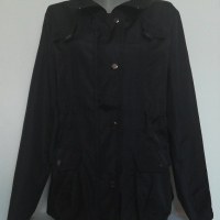 Черно дамско тънко яке, снимка 2 - Якета - 44884931