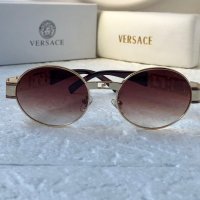 -25 % разпродажба Versace 2022 дамски слънчеви очила мъжки унисекс овални кръгли, снимка 2 - Слънчеви и диоптрични очила - 38685555