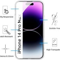 Нов калъф кейс и протектор за телефон iPhone 14 Pro Max 6.7 инча за пълна защита, снимка 3 - Калъфи, кейсове - 43669689