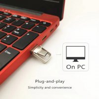 USB 2.0 флаш памет 64GB-флашка 2В1 TYPE C-USB Flash Drive , снимка 3 - USB Flash памети - 36646603