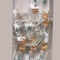 Коледни лампички с елхички, снимка 4 - Лед осветление - 43410615