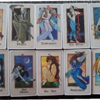 Londa Tarot - феноменална таро колода с 79 карти и хартиена книжка, 12см х 7см, снимка 13 - Други игри - 32863535