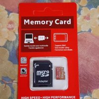 Карта памет 64GB micro sd + адаптер, снимка 1 - Друга електроника - 40392467