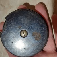 Стара английска метална рулетка с бронзови елементи, снимка 4 - Антикварни и старинни предмети - 44034077