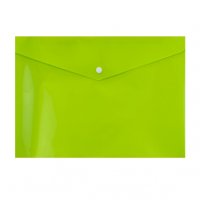 2287 Едноцветна папка с копче А4, PVC, снимка 3 - Ученически пособия, канцеларски материали - 33657239