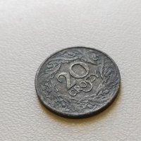 20 гроша 1923 Полша, снимка 2 - Нумизматика и бонистика - 40024849