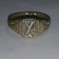 Стар пръстен уникат сачан орнаментиран - 66721, снимка 1 - Други ценни предмети - 28988562
