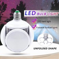 Сгъваема LED крушка във формата на топка E27 лед осветление, снимка 4 - Крушки - 35116333