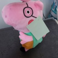 Музикална плюшена играчка Peppa Pig с песничка от филма Прасето Пепа , снимка 7 - Плюшени играчки - 28074331