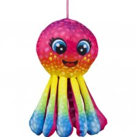 Октопод, цветен, снимка 1 - Плюшени играчки - 38502203