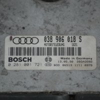 Компютър двигател BOSCH 0 281 001 721, 038 906 018 S за Audi A4 1.9 AFN, снимка 2 - Части - 39747420
