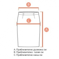 Дамска мини дънкова пола, снимка 5 - Поли - 36520975