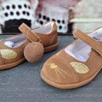 Английски детски обувки естествена кожа-M&S , снимка 2 - Детски обувки - 44893706