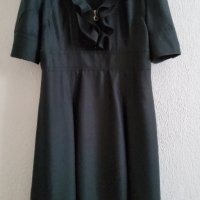 Черна рокля от популярна българска модна къща, снимка 1 - Рокли - 37801680