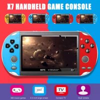 2021 Игрова Конзола X7 X6 тип PSP с хилиди игри Nintendo sega ps4, снимка 4 - Други игри и конзоли - 35273491