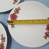 Порцеланови чинии - Бавария с флорални мотиви - 9 броя, снимка 4 - Антикварни и старинни предмети - 32891381