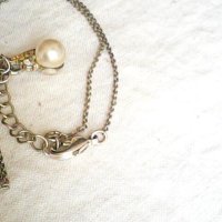 красиво среберно колие сес естествена перла, снимка 5 - Антикварни и старинни предмети - 40765226
