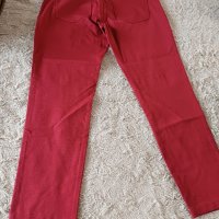 Червен панталон  марков МGО, снимка 5 - Панталони - 43596573