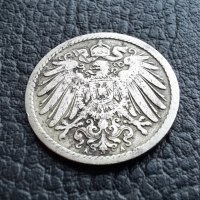 Стара монета 5 пфенига 1893 г.буква А -  Германия- рядка , 131 годишна !, снимка 4 - Нумизматика и бонистика - 39645552