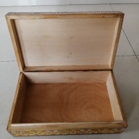 Дървена кутия 26 х 16 h 7 см. , снимка 2 - Други стоки за дома - 32536656