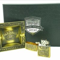 мъжки подаръчен комплект Jack Daniels бензинова запалка+пепелник, снимка 7 - Подаръци за мъже - 27252748