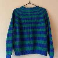 MANGO Пуловер зелено - лилав S размер 💜💚, снимка 6 - Блузи с дълъг ръкав и пуловери - 43714842