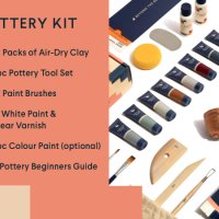 Комплект за грънчарство Noah Pottery Kit за начинаещи, снимка 10 - Други игри - 42978831
