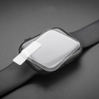UV стъклен протектор за Apple Watch 2/3/4/5/6/7/SE 38/40/41/42/44/45, снимка 3 - Фолия, протектори - 37990321