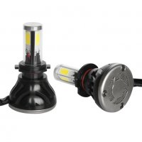 Комплект LED Лед Диодни Крушки за фар Automat, G5 H7 - 80W. 8000 Lm 200% по ярка светлина, снимка 2 - Аксесоари и консумативи - 28090159