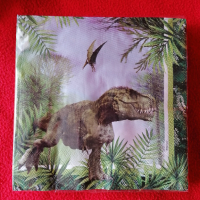 Парти салфетки с Динозаври, снимка 1 - Други - 36479027