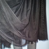 Изумителна Черна тюлена рокля / рокля за повод, снимка 8 - Рокли - 26530575