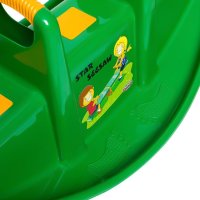  Детска играчка Клатушка пластмасова зелена 3 позиции 109x60.5x56см, снимка 3 - Други - 43808067