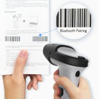 Inateck Bluetooth баркод скенер обхват 35м. / 15 дни  автоматично бързо и прецизно сканиране, снимка 11 - Друго търговско оборудване - 43822390